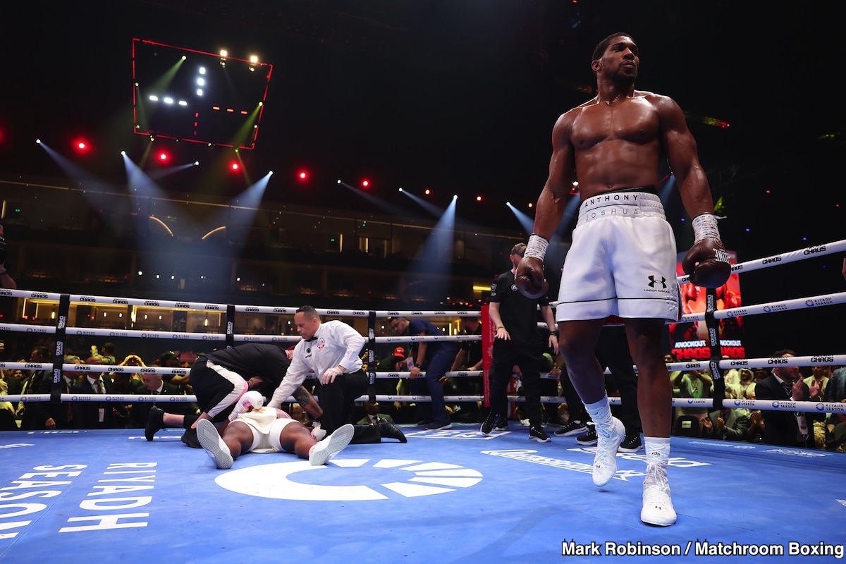 Anthony Joshua Humiliates MMA Fighter Ngannou!