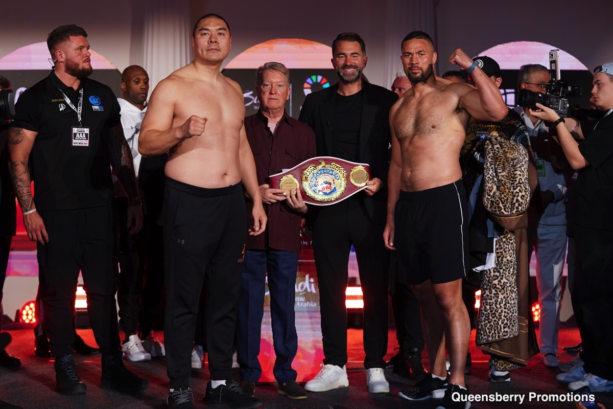 Anthony Joshua vs. Ngannou and Zhilei Zhang vs. Joseph Parker: Tonight's Preview and Predictions