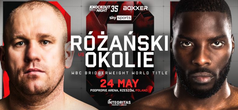 Lawrence Okolie vs. Lukasz Rozanki on May 24, Live on Sky Sports