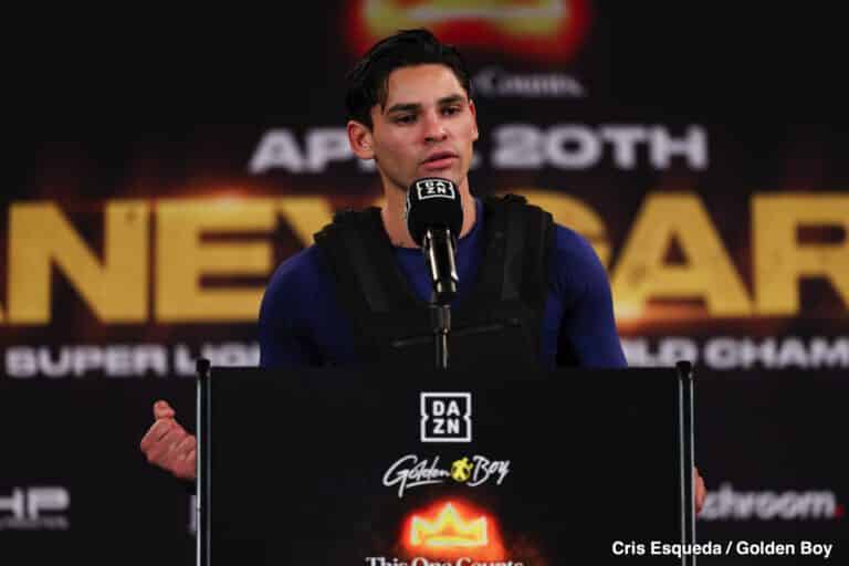 Ryan Garcia Fails To Make The 140 Pound Limit; Now Owes Devin Haney A Cool $1.5million!