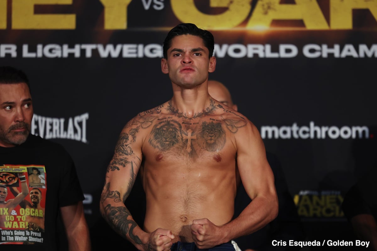 Ryan Garcia Posts Final Tweet Before Haney Fight: “Don't Be Scared From What You Witness Tonight”