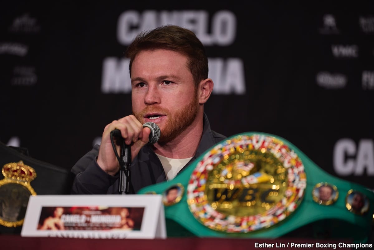 Canelo Alvarez Appears To Have Changed His Mind On David Benavidez Fight: “I’d Beat That Guy”