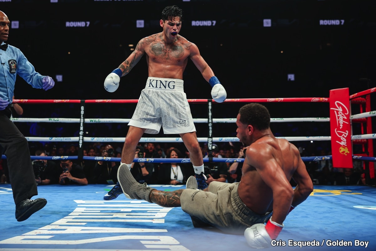 Devin Haney humiliates himself against Ryan Garcia in Brooklyn - Results And Video Highlights!