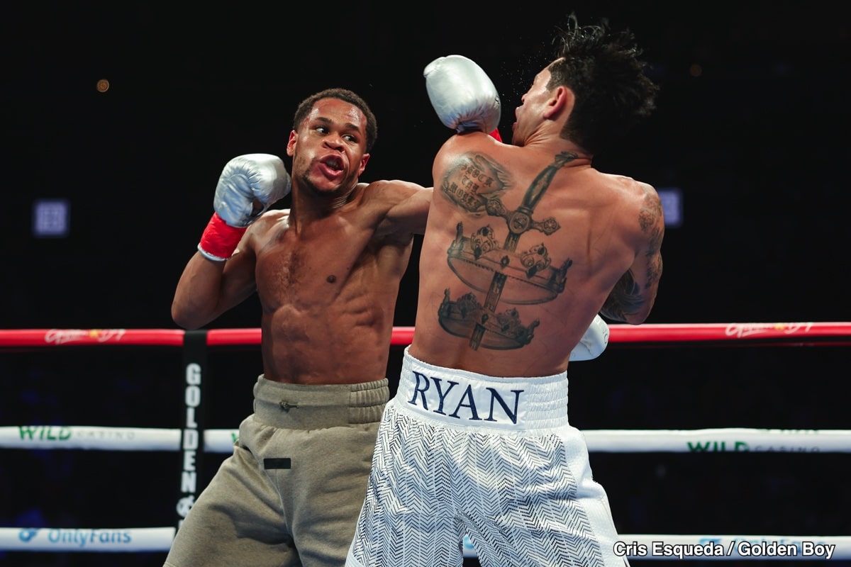 Will Devin Haney be Blackballed After Suing Ryan Garcia?
