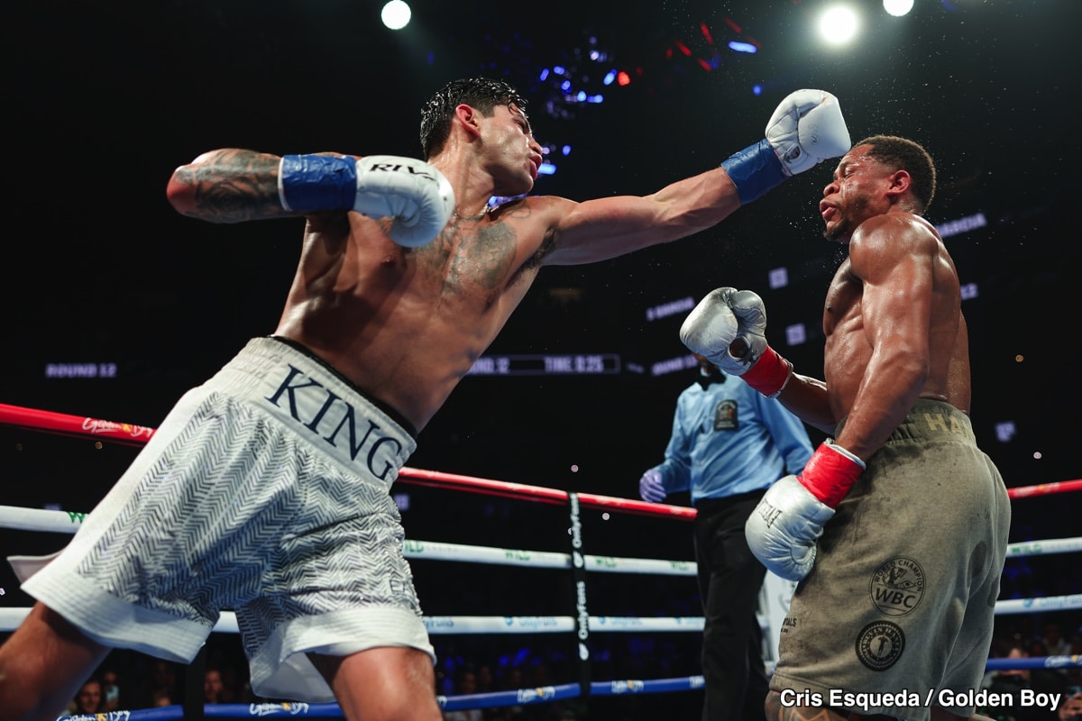 Ryan Garcia Says He'll Help Devin Haney With Sponsorship
