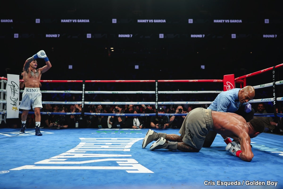 Devin Haney Camp Calls for No-Contest After Ryan Garcia’s PED Test, Weight Issues