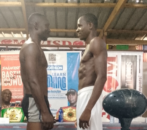 Miledzi, Akorogu on weight for light heavyweight 10-rounder in Accra