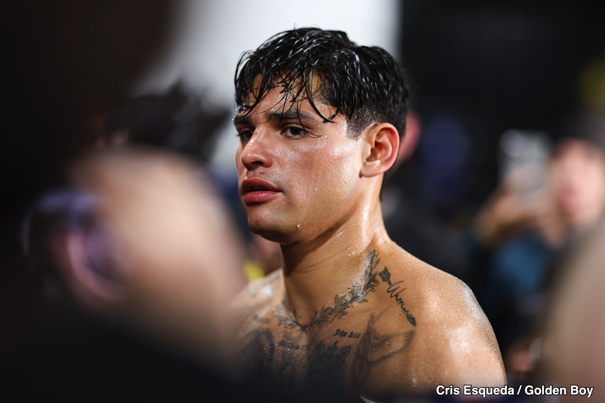 Ryan Garcia Responds To His Positive Test: "Big Lies. I Beat Him ...