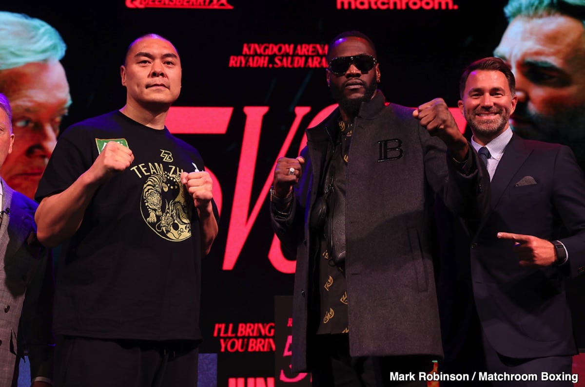 Warren Vs. Hearn – 5 Vs. 5 Line Up Official: Wilder vs. Zhang, Hrgovic vs. Dubois, Ford vs. Ball