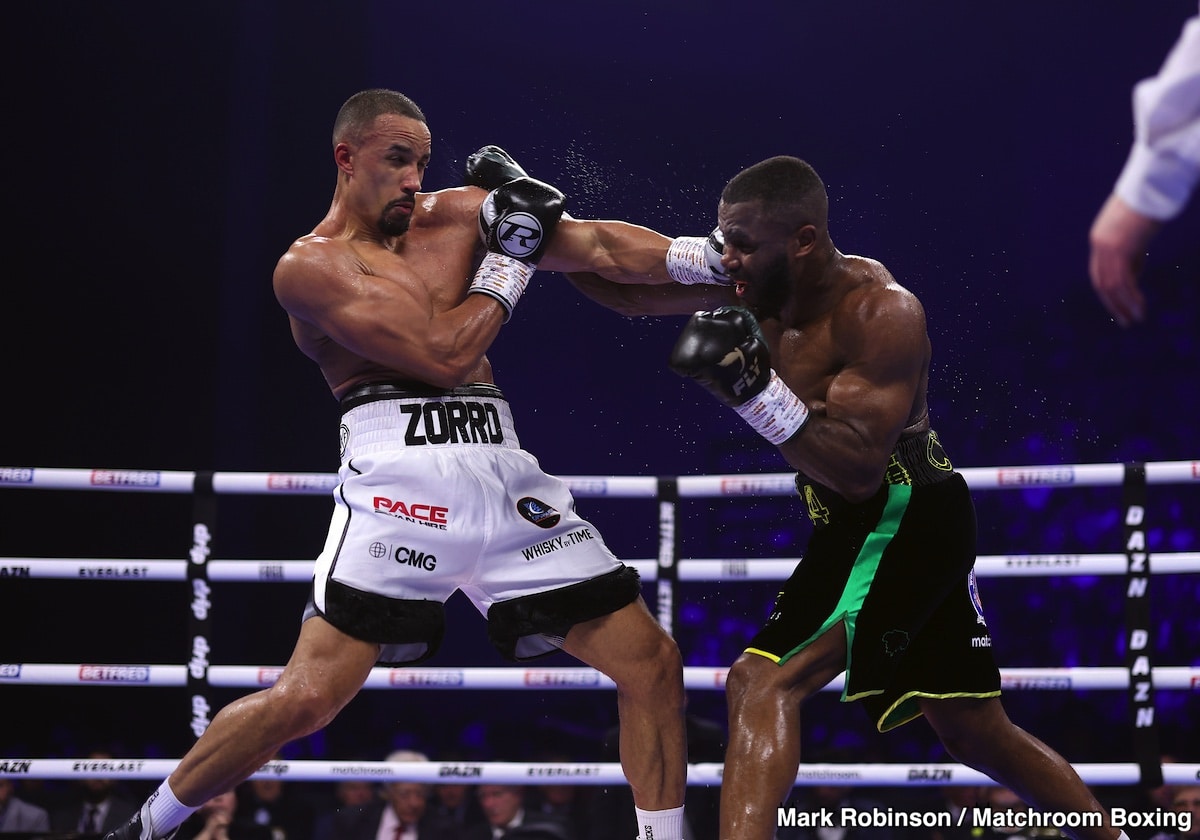 Cheavon Clarke Stops Ellis Zorro In Eight - Boxing Results
