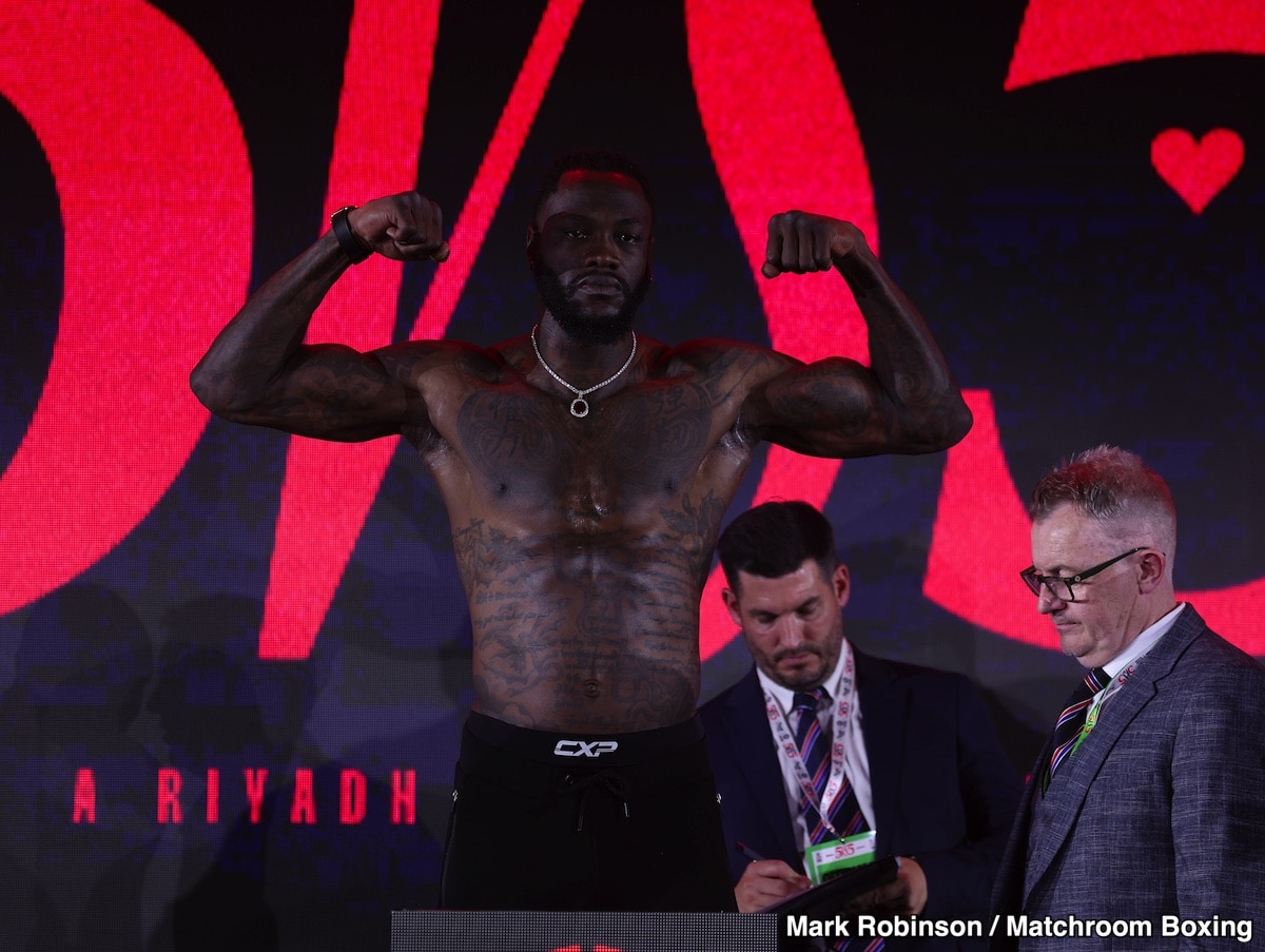 Joseph Parker Predicts Deontay Wilder Victory Over Zhilei Zhang