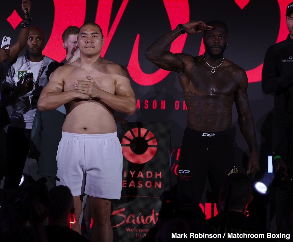 Wilder vs. Zhang: Winner Moves On Loser Goes Home