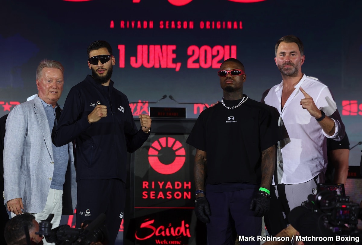 Ammo Williams a "Nightmare" for Hamzah Sheeraz, Says Eddie Hearn