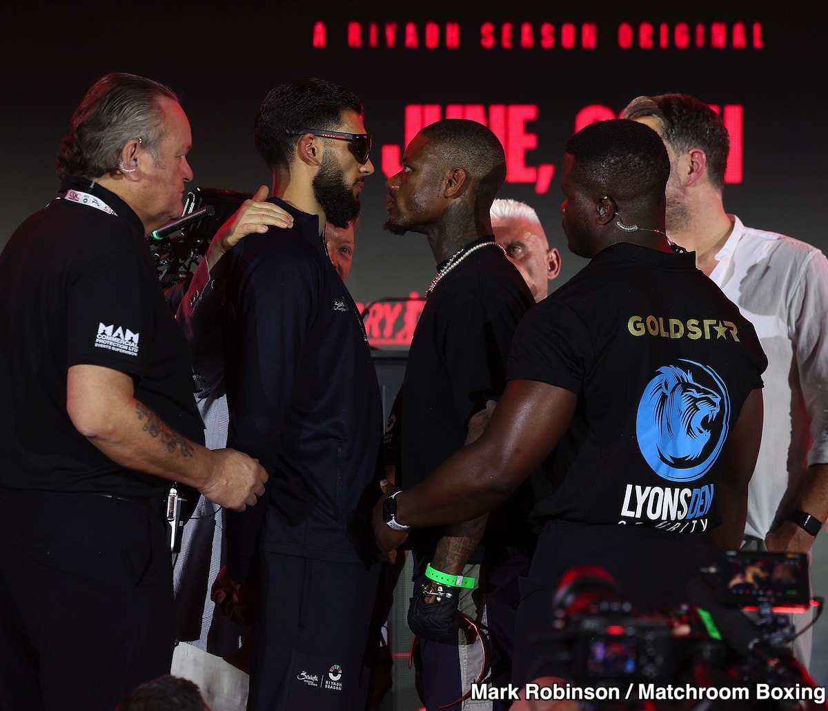 Ammo Williams a "Nightmare" for Hamzah Sheeraz, Says Eddie Hearn