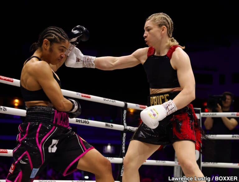 Lauren Price defeats Jessica McCaskill - Boxing Results