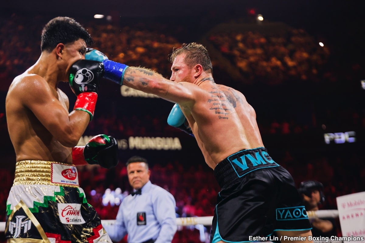 Canelo Alvarez Dominates Munguia - Boxing Results