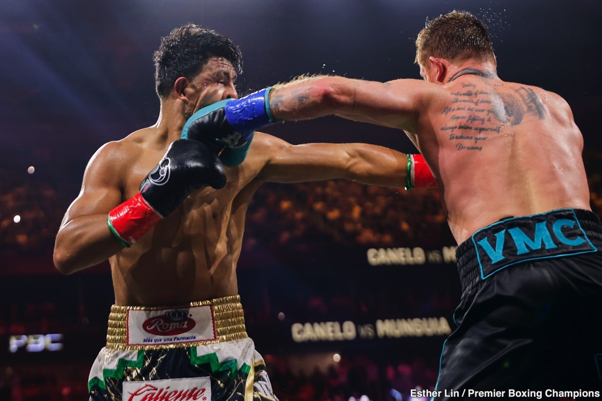 Canelo Alvarez Dominates Munguia - Boxing Results