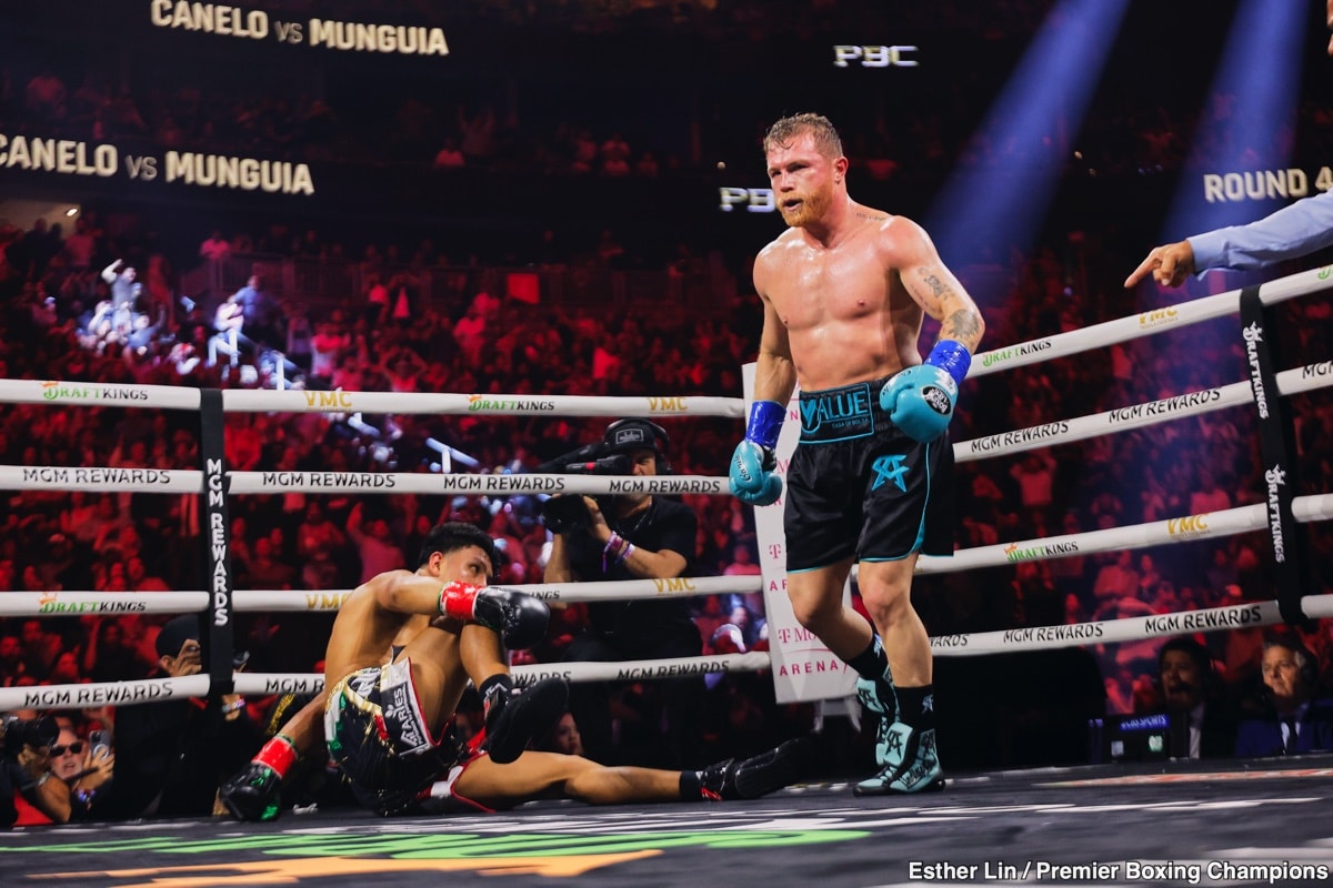 Canelo Alvarez Dominates Munguia - Boxing Results