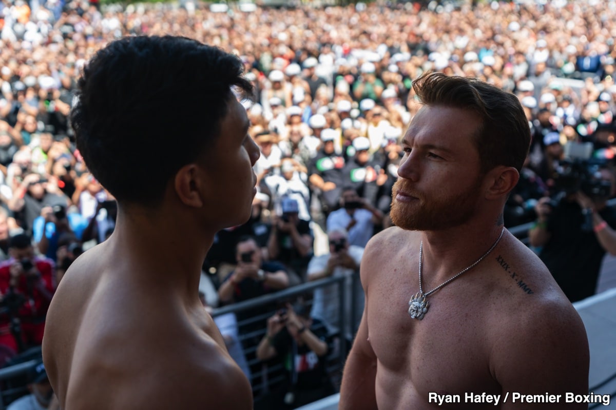 Canelo and Munguia Make Weight, Stage Set for Saturday's Fight