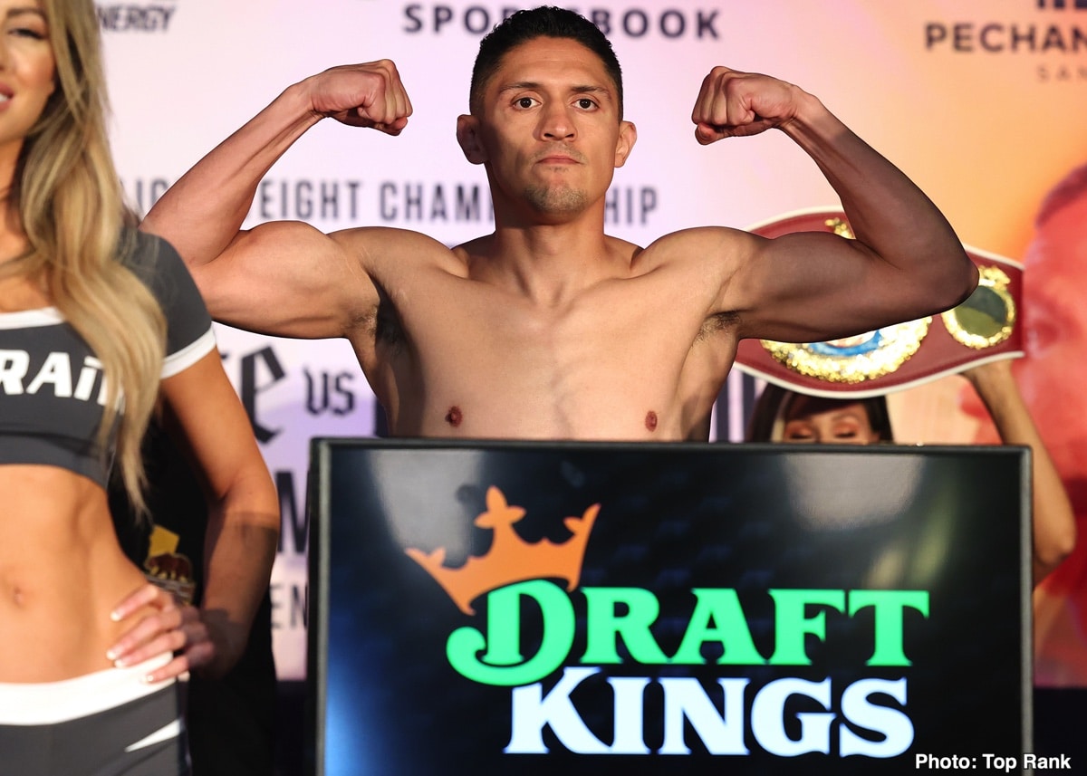 ESPN Weights: Navarrete vs. Berinchyk & Santillan vs. Norman Jr.