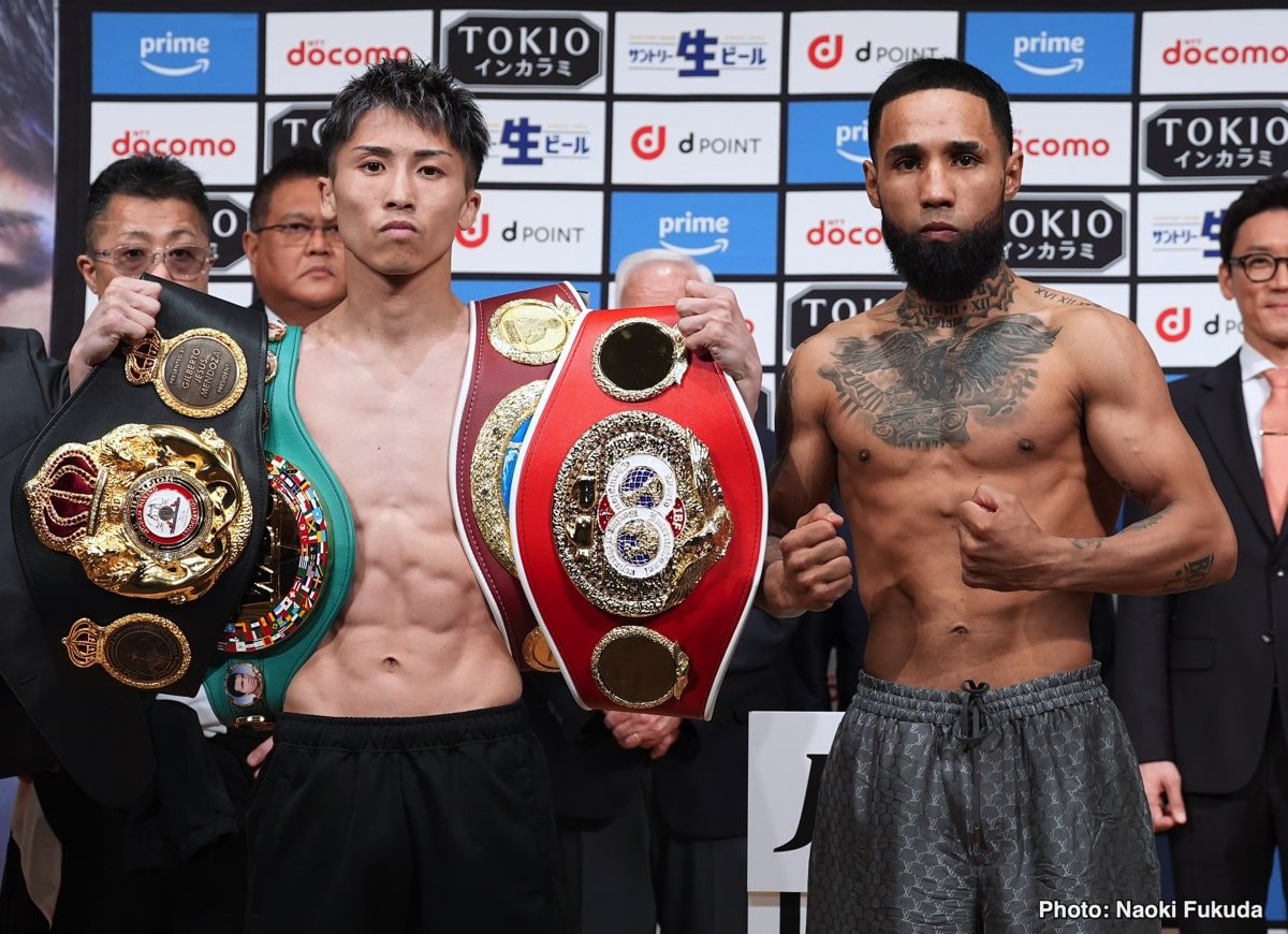 Live Boxing Results Tonight: Inoue vs Nery
