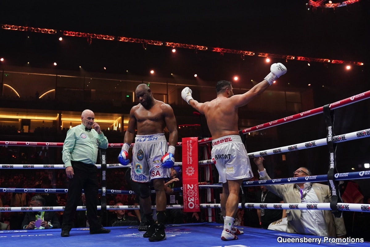 Agit Kabayel Dominates Frank Sanchez, Stops Him In Seventh Round - Boxing Results