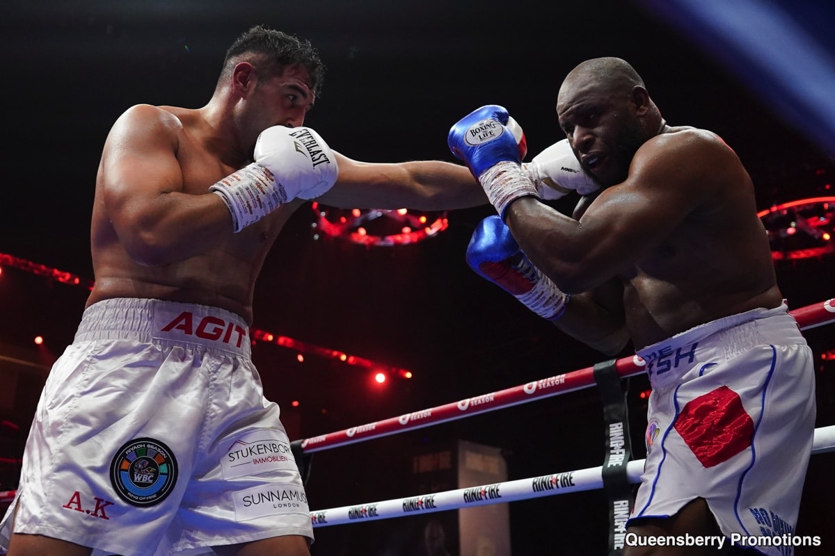 Agit Kabayel Dominates Frank Sanchez, Stops Him In Seventh Round - Boxing Results