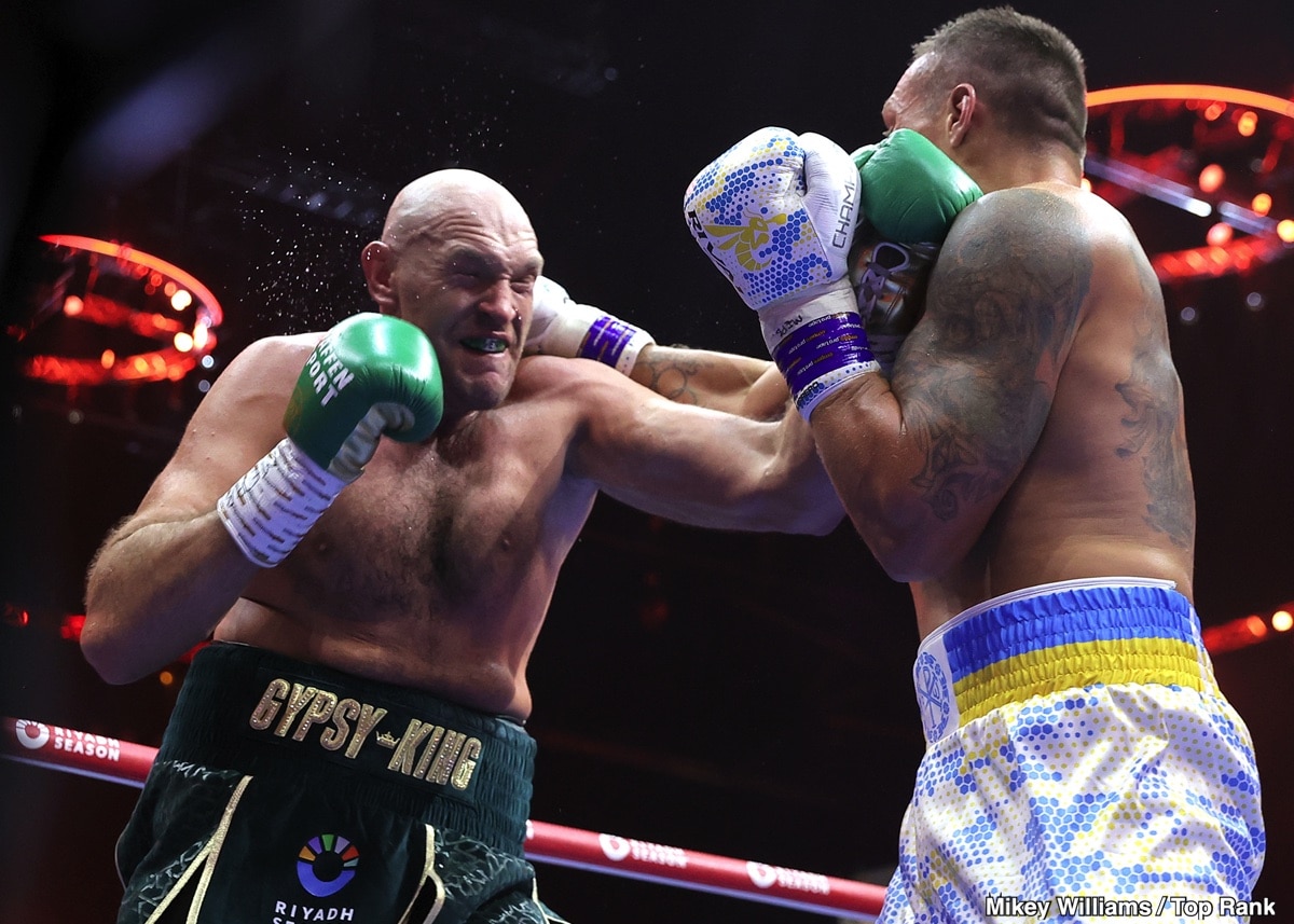 Tyson Fury: "I Do It For The Dough," Fighting Only For Money
