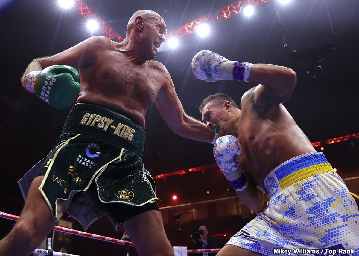 Oleksandr Usyk Defeats Tyson Fury By Split Decision - Boxing Results
