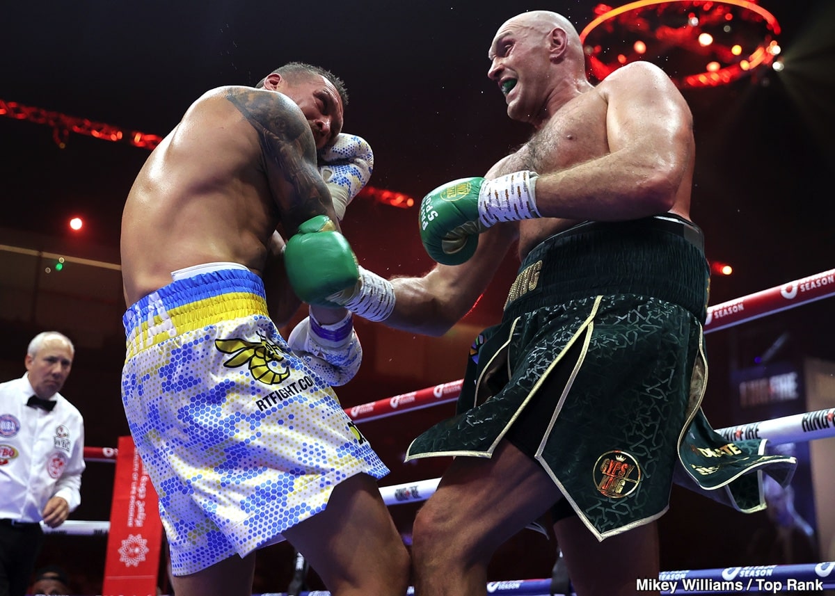 Tyson Fury With Victim Mindset Ahead of Usyk Rematch