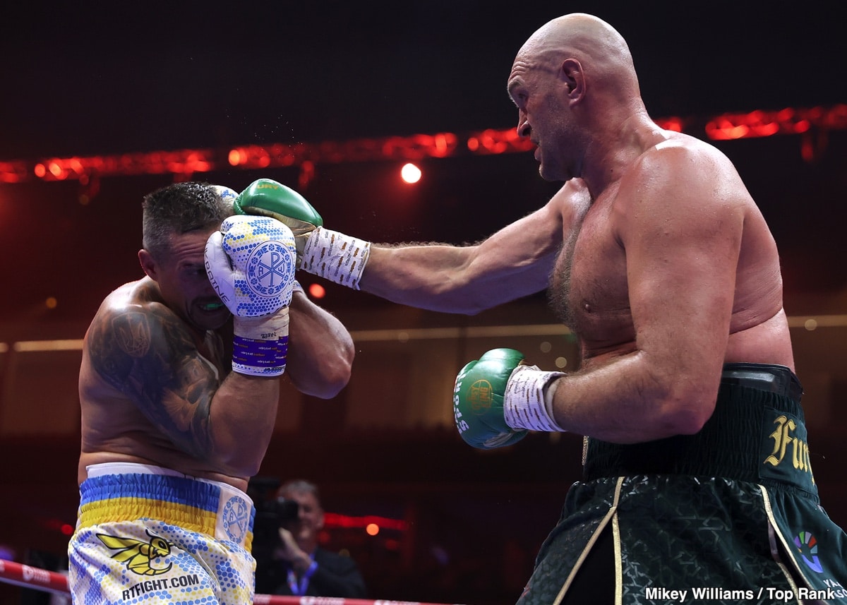 Oleksandr Usyk Defeats Tyson Fury By Split Decision - Boxing Results