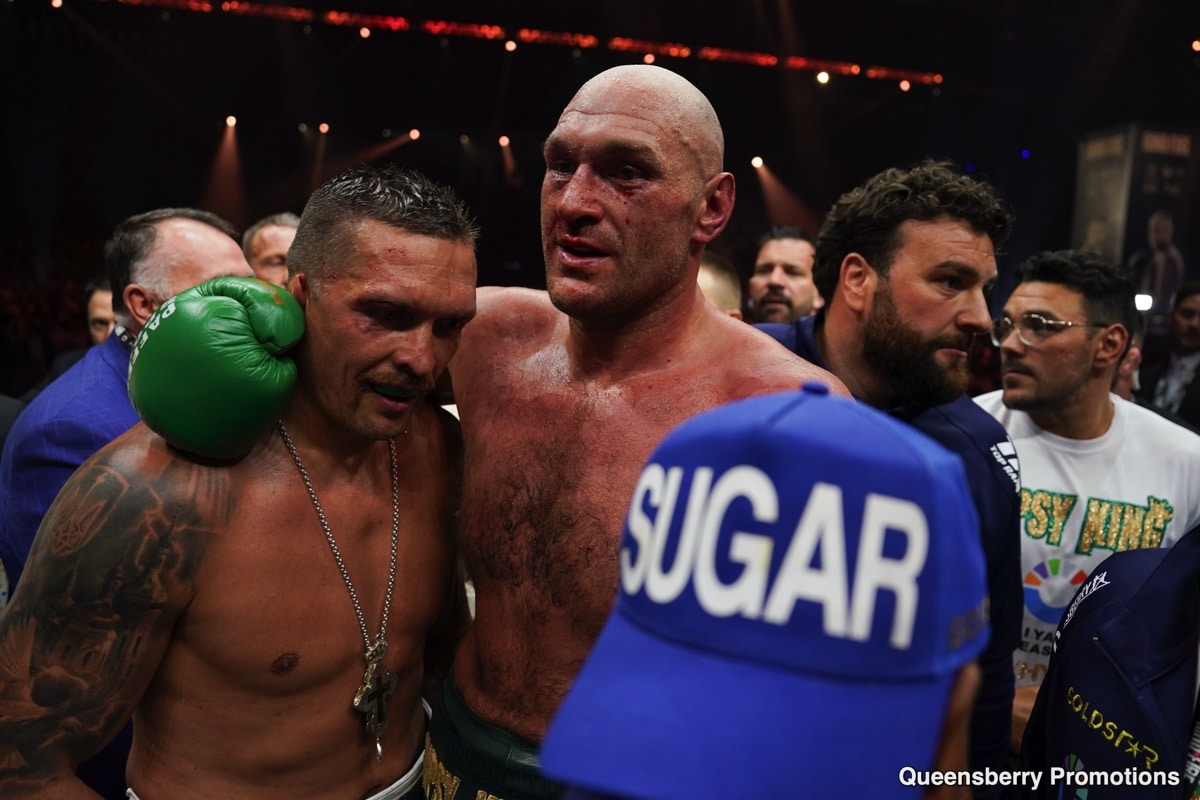 Tyson Fury Says It Would Have Been “Sensible” For Him To Have Delayed First Usyk Fight