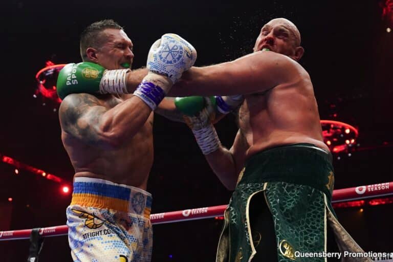 Oleksandr Usyk Defeats Tyson Fury By Split Decision - Boxing Results