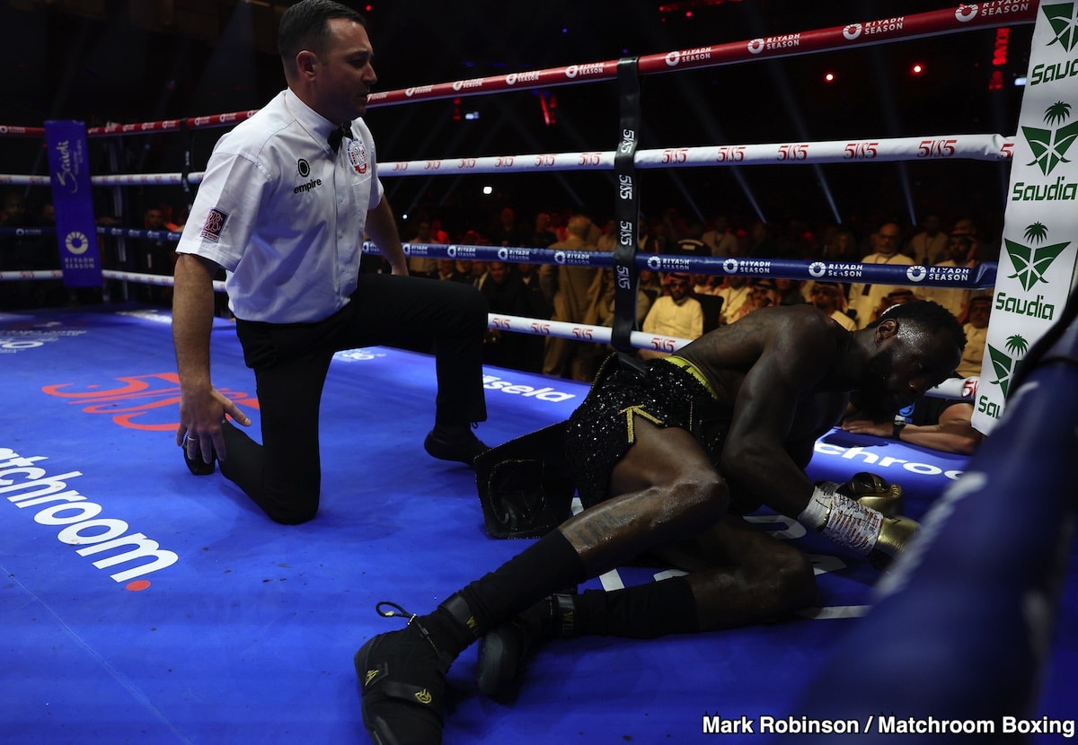 Zhilei Zhang Blasts Out Deontay Wilder In Fifth Round; Surely Ends Wilder's Career - Boxing Results