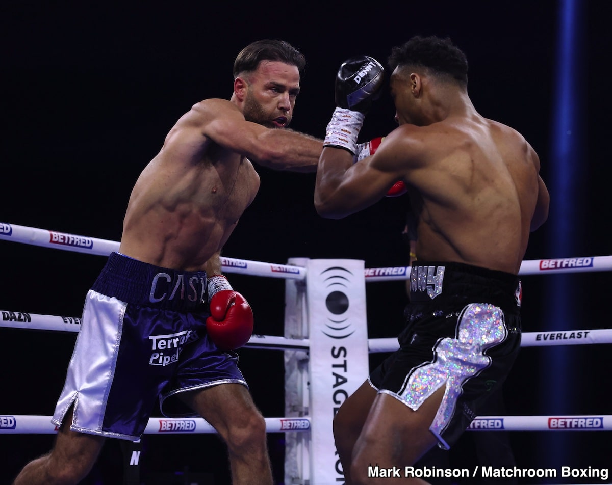 Tyler Denny Defeats Felix Cash By 5th round Technical Decision - Boxing Results