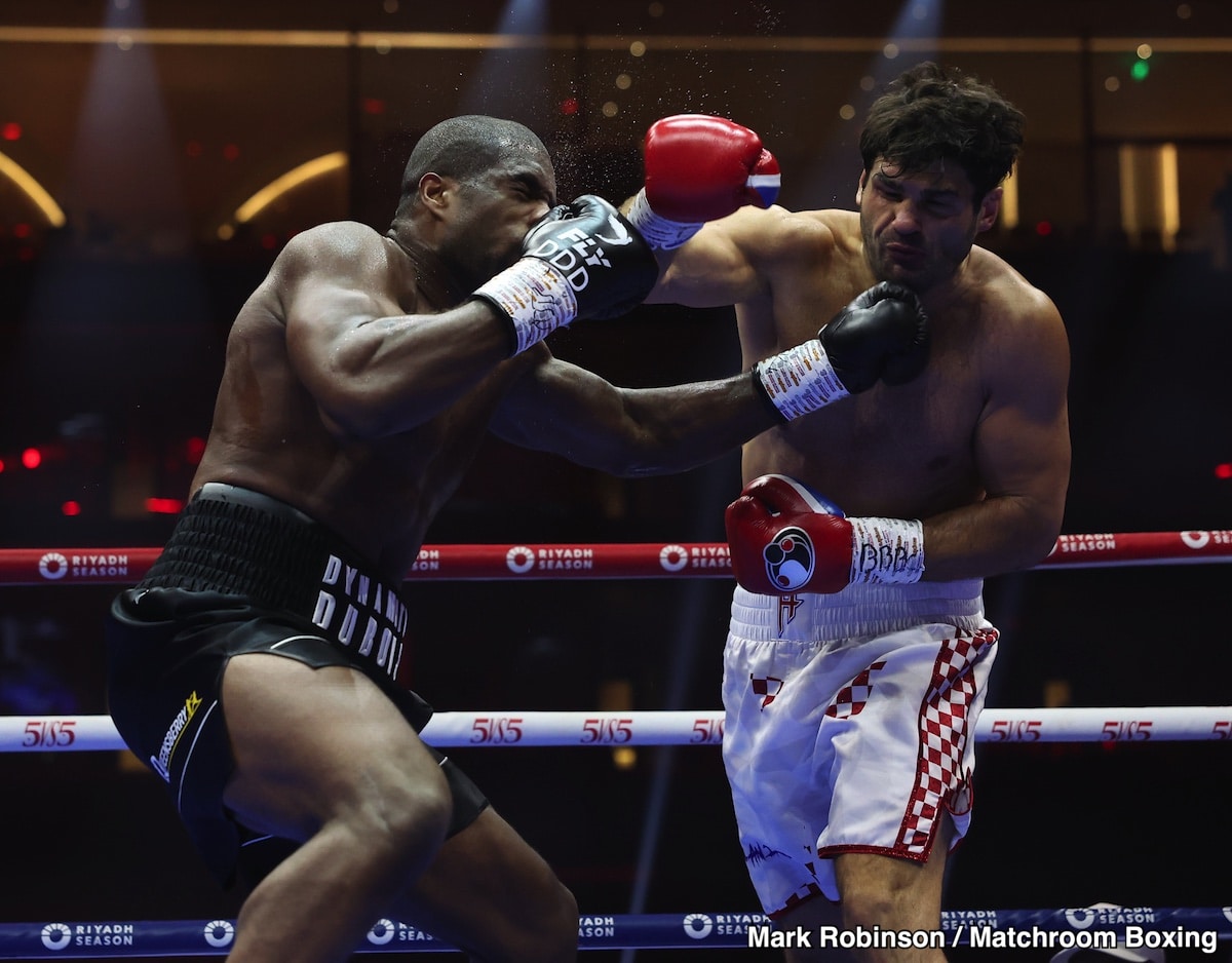 Joshua vs. Dubois in the Works for September 21st at Wembley