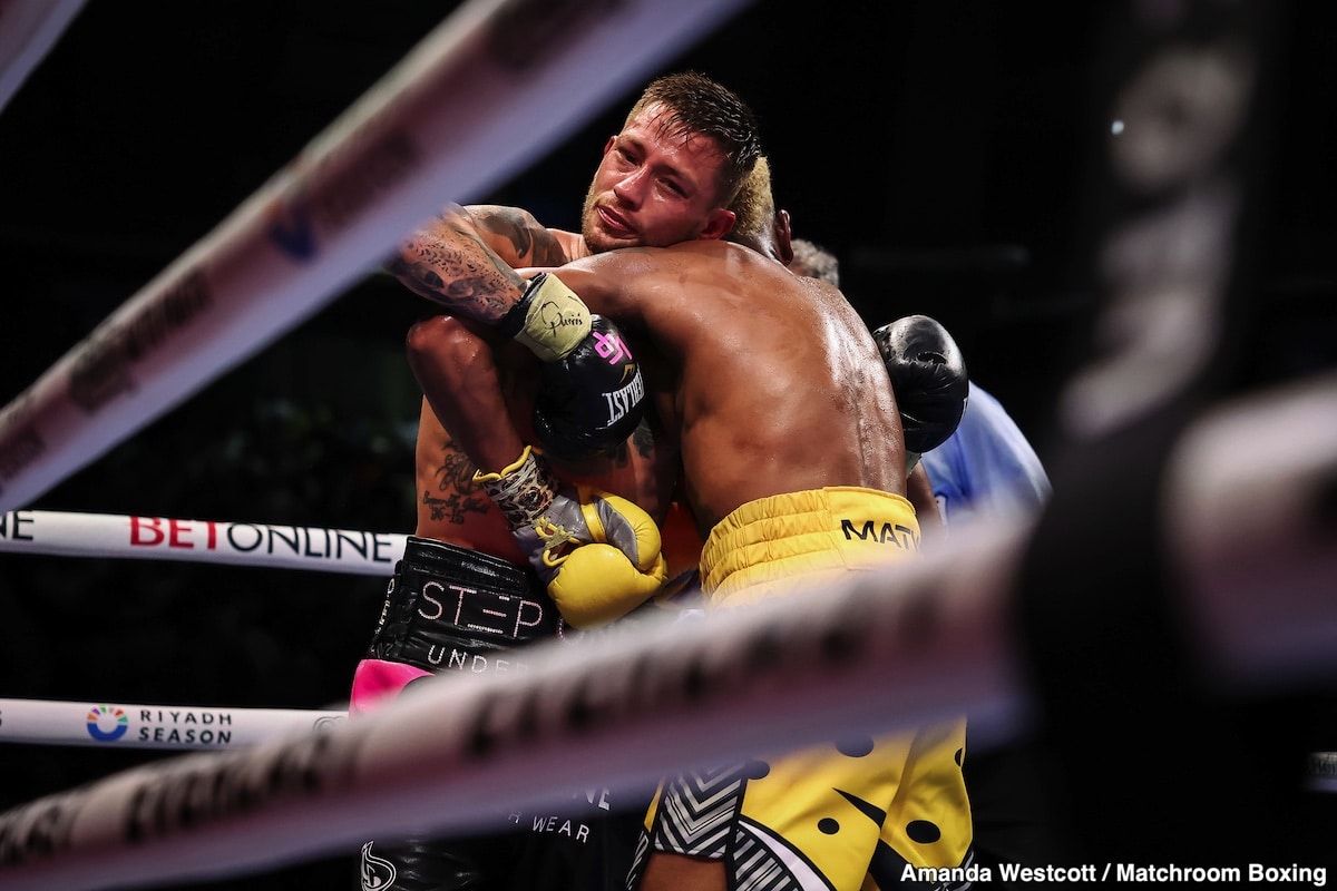 Liam Paro Upsets Subriel Matias, Takes IBF 140 Pound Belt - Boxing Results