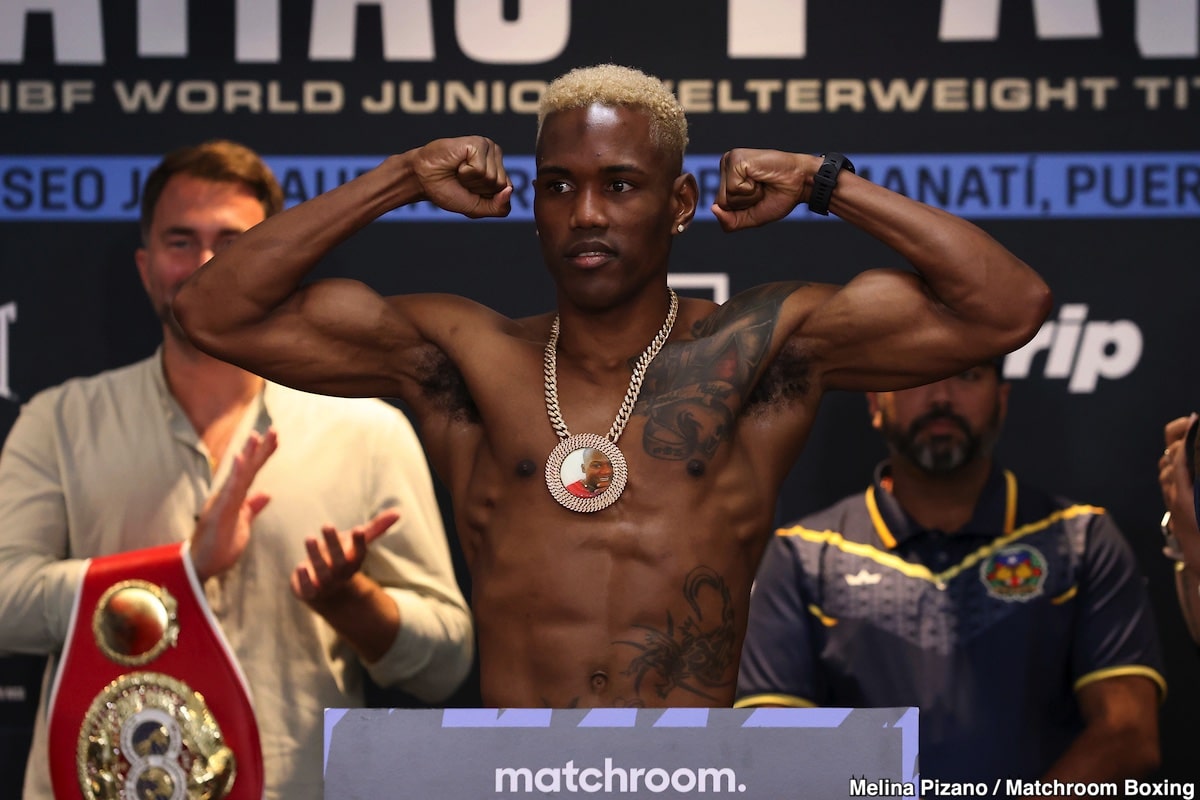 Subriel Matias, Liam Paro Official DAZN Weigh In Results