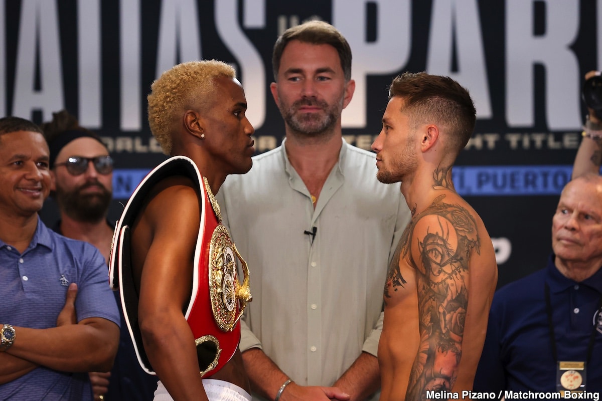 Subriel Matias, Liam Paro Official DAZN Weigh In Results