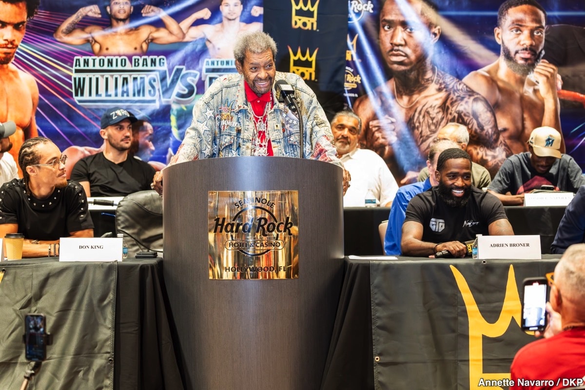Don King At 94: Still Making Fights (Stop Happening) – King Aims To Halt Michael Hunter's Fight With Jarrell Miller