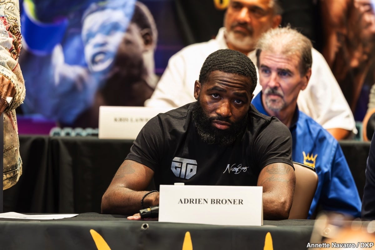 Adrien Broner’s Fall From ‘About Billions’ to ‘I Ain’t Got a Dime’