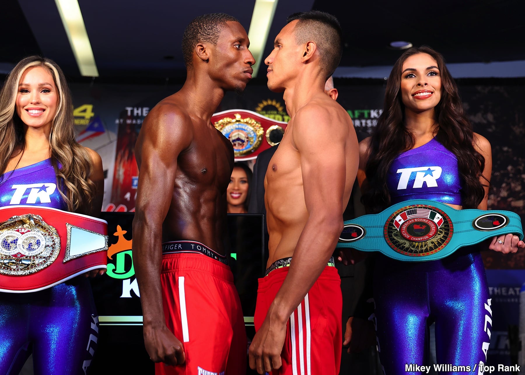 Zayas vs. Teixeira: Official ESPN Weigh In Results