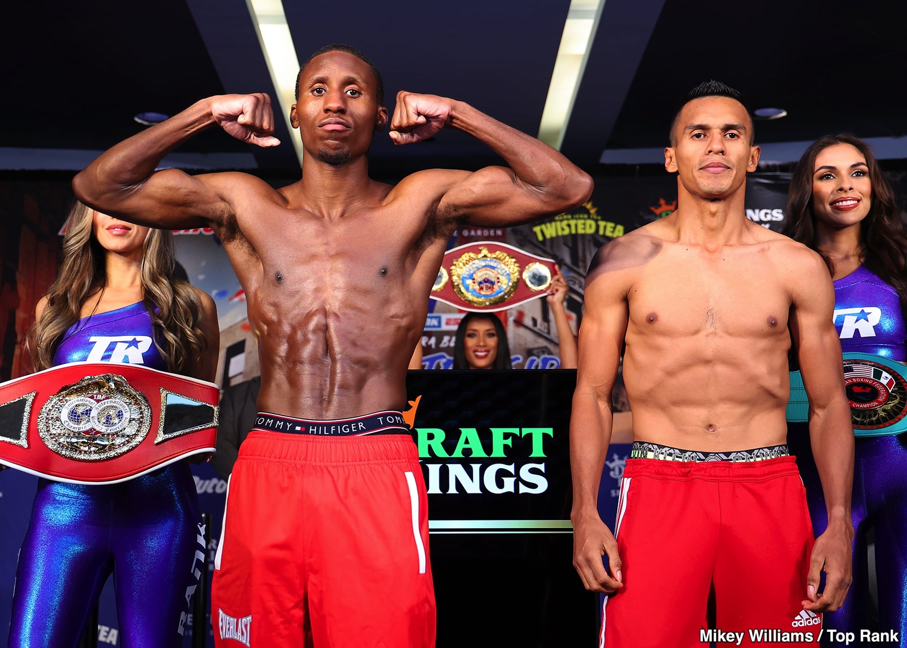 Zayas vs. Teixeira: Official ESPN Weigh In Results