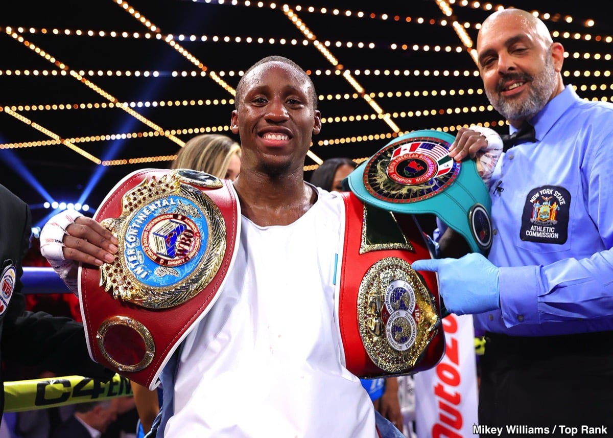 Bruce Carrington Challenges Naoya Inoue Following TKO of De Gracia