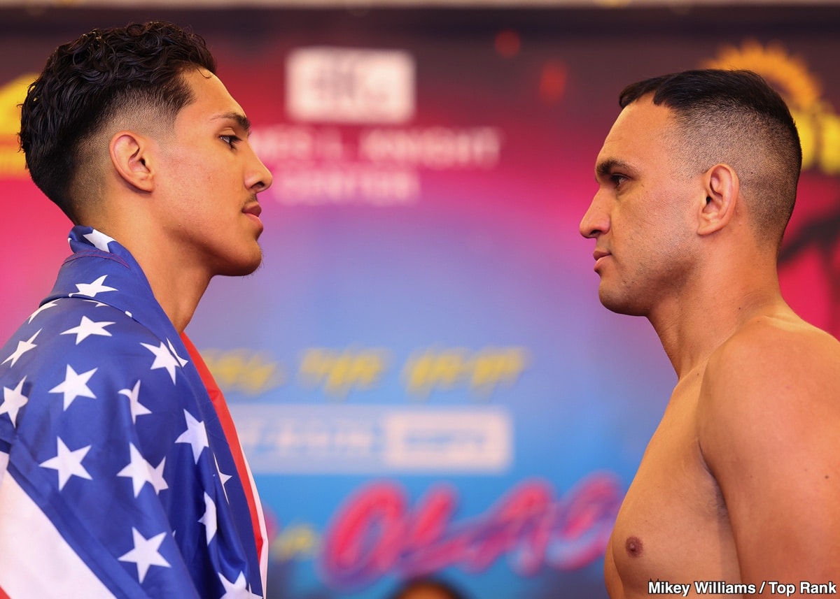 ESPN Weights: Lopez vs. Claggett, Ramirez vs. Benitez