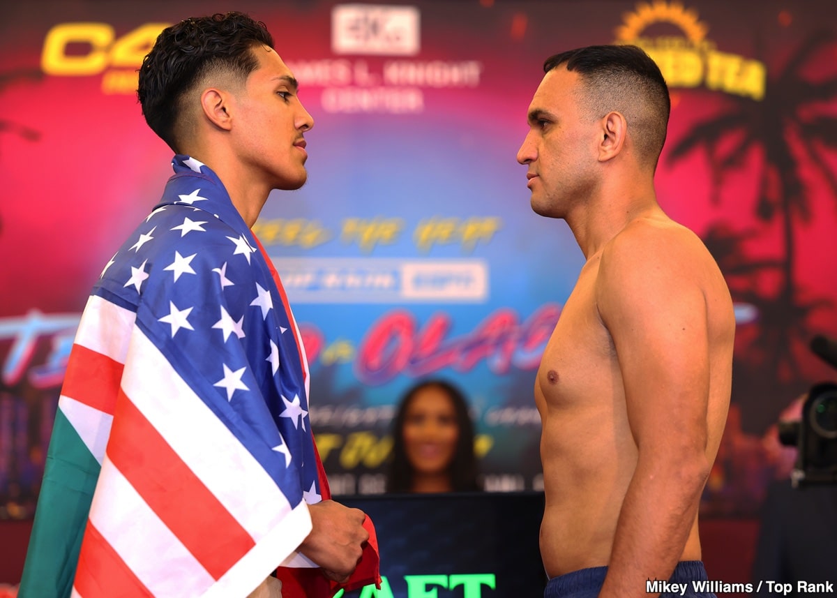 ESPN Weights: Lopez vs. Claggett, Ramirez vs. Benitez