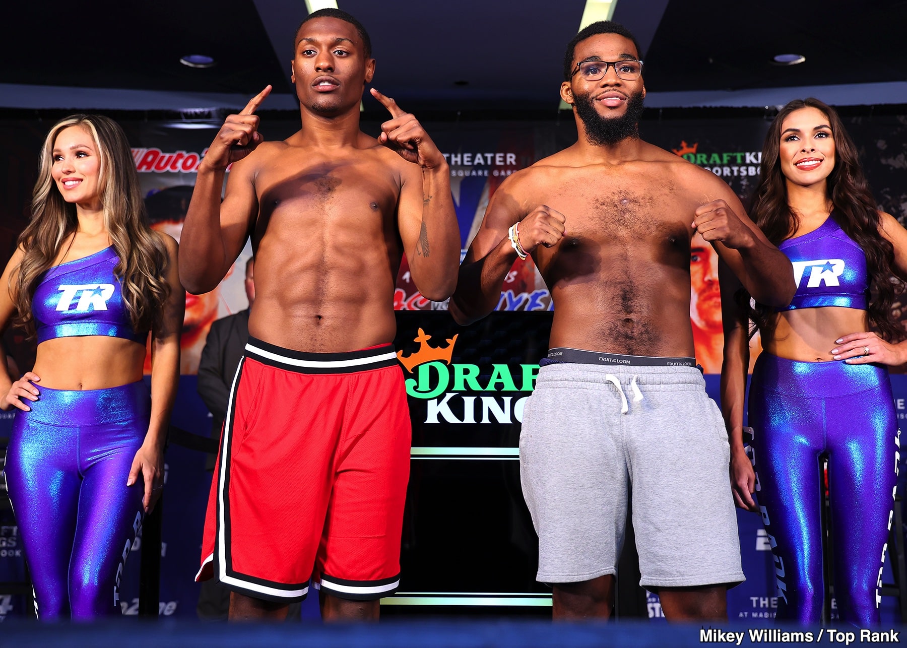 Zayas vs. Teixeira: Official ESPN Weigh In Results