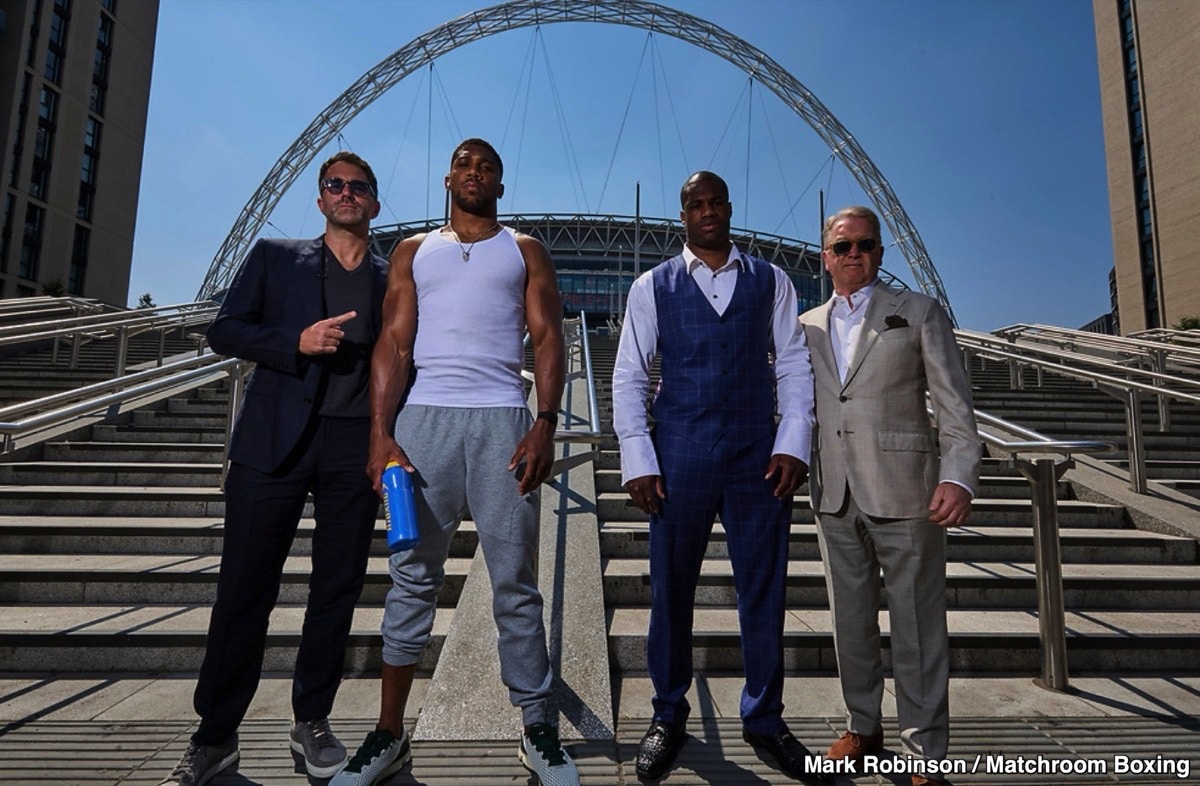 WATCH LIVE: Anthony Joshua - Daniel Dubois Wembley Announcement