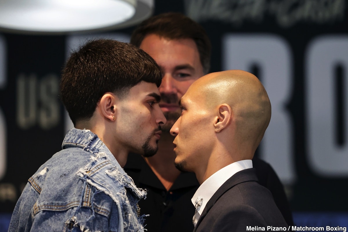 Subriel Matias Vs. Liam Paro on June 15th, live on DAZN