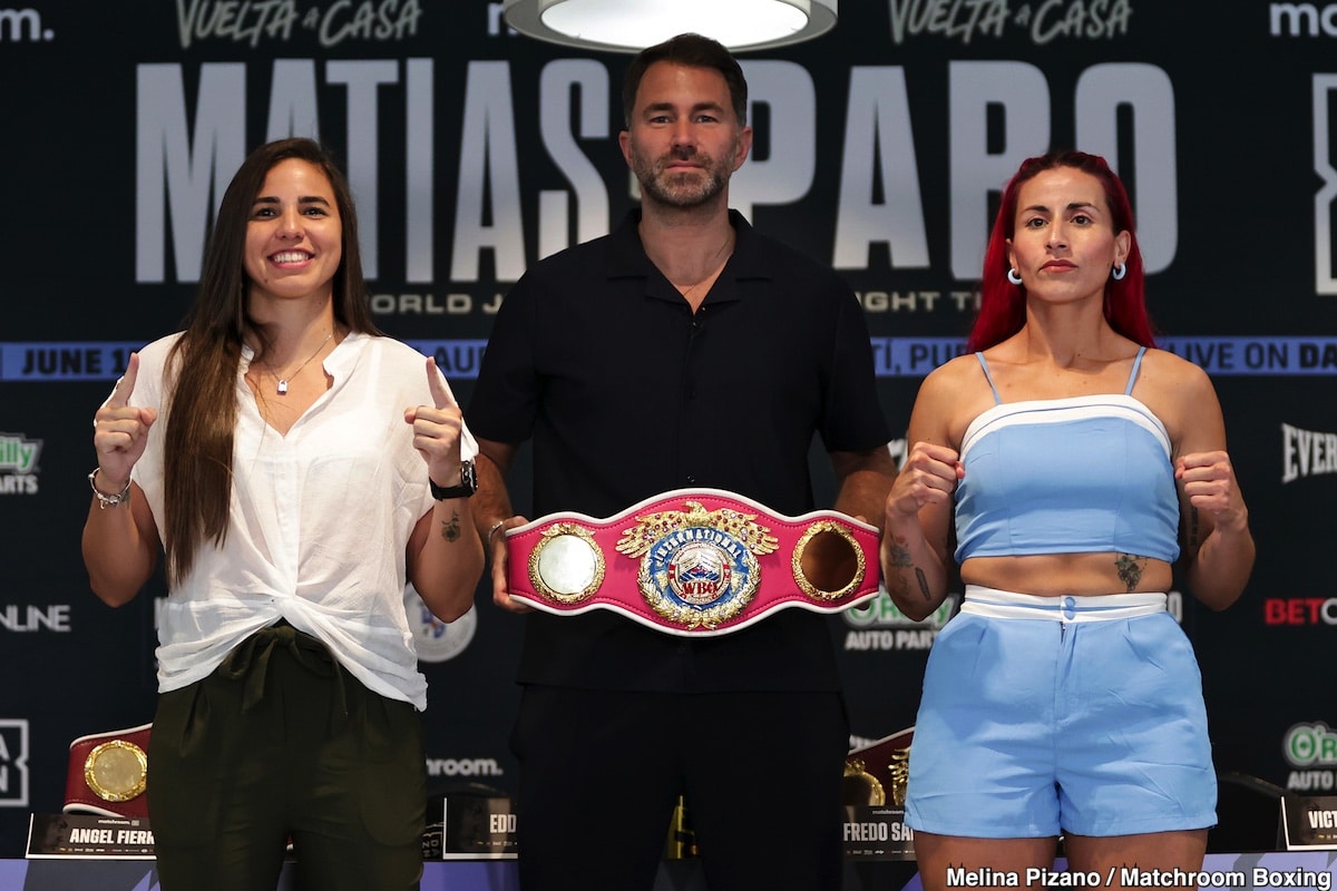 Subriel Matias Vs. Liam Paro on June 15th, live on DAZN